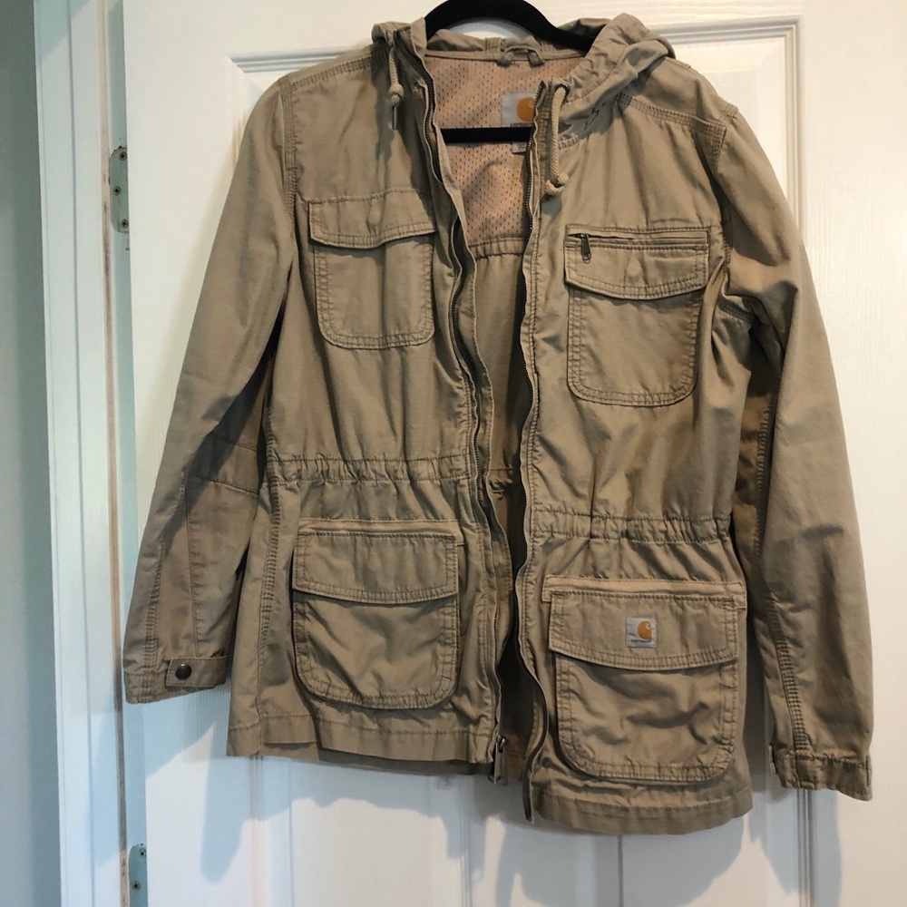 Women’s hooded utility jacket